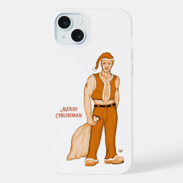 The new Santa Claus - Merry Christmas! iPhone Case (Back)