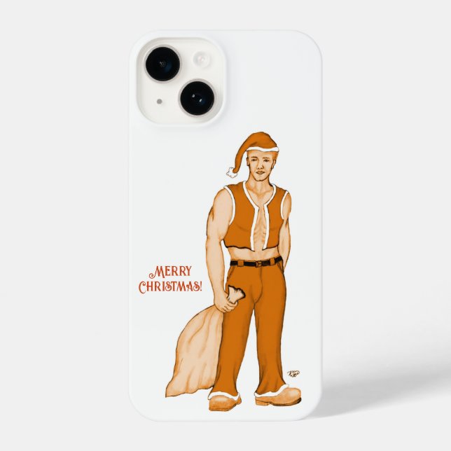 The new Santa Claus - Merry Christmas! iPhone Case (Back)
