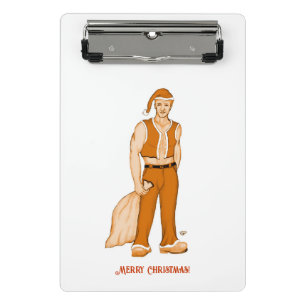 The new Santa Claus - Merry Christmas! Mini Clipboard