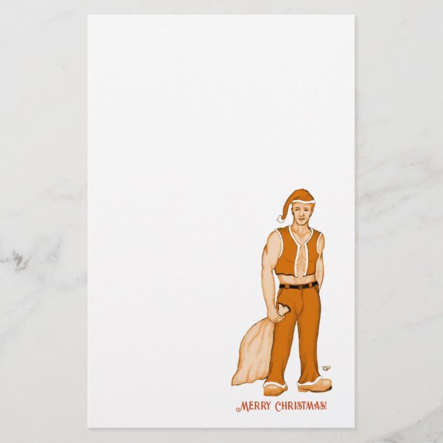 The new Santa Claus - Merry Christmas! Stationery (Front)