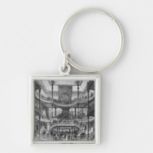 The New Staircase in 'Au Bon Marche' Keychain