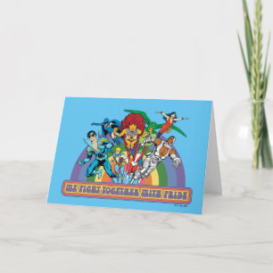 The New Teen Titans - We Fight Together With Pride Card