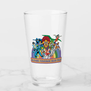 The New Teen Titans - We Fight Together With Pride Glass