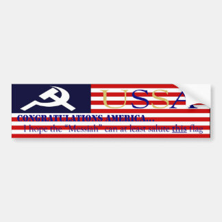 The New USSA NOBAMA Bumper Sticker