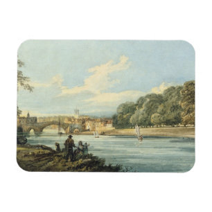 The New Walk, York, c.1798 (pencil and w/c on pape Magnet