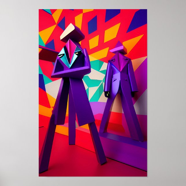 The New Wave Order Ken Gauge Surrealism Poster (Front)