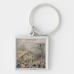 The New Wildcat House at the Jardin des Keychain