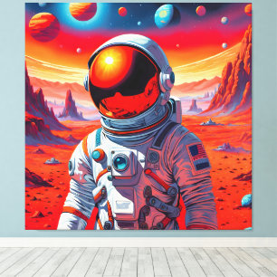 THE NEW WORLD 4 CANVAS PRINT