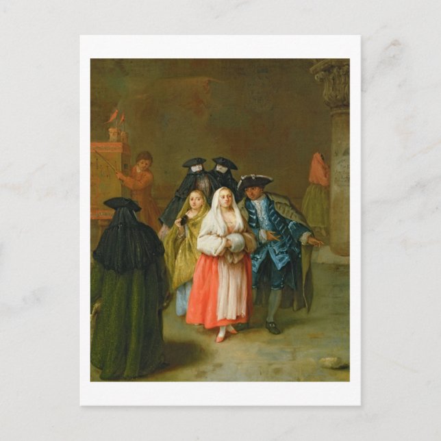 The `New World' Postcard (Front)