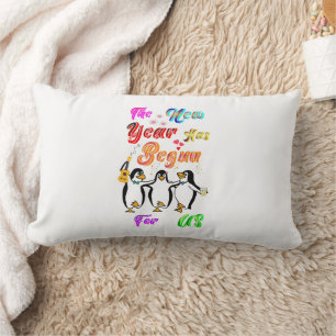The New Year Has Begun For Us Lumbar Pillow