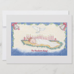 The Newborn King Holiday Card