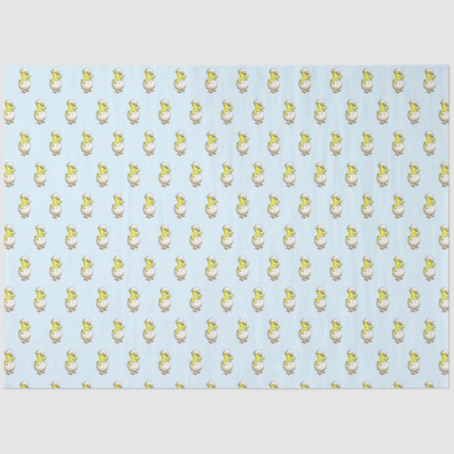 The Newly Hatched Easter Chick Tissue Paper (Front)