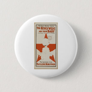 the-newlyweds-and-their-baby-the-new-music-show-a- 2 inch round button