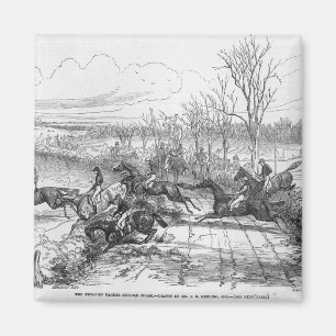 The Newport Pagnel Steeple Chase Magnet