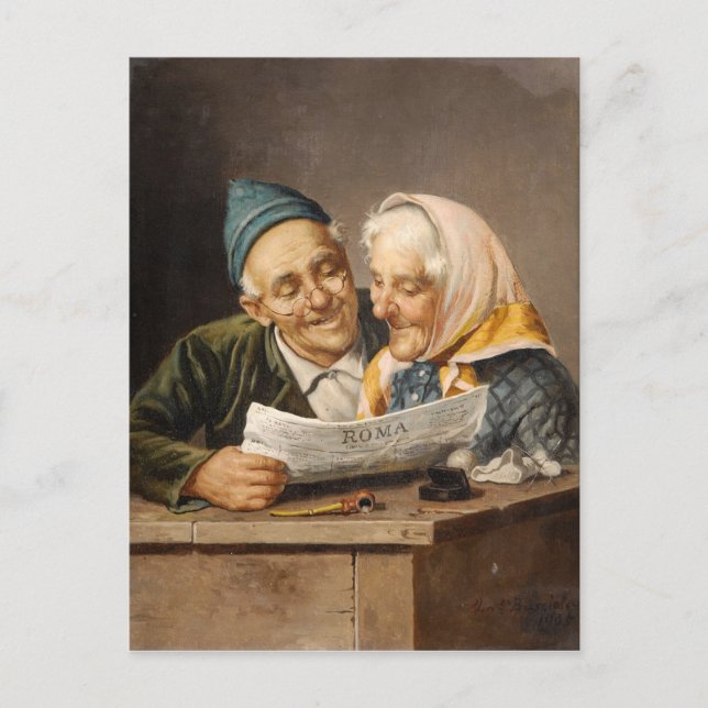 The news - Busciolano Postcard (Front)