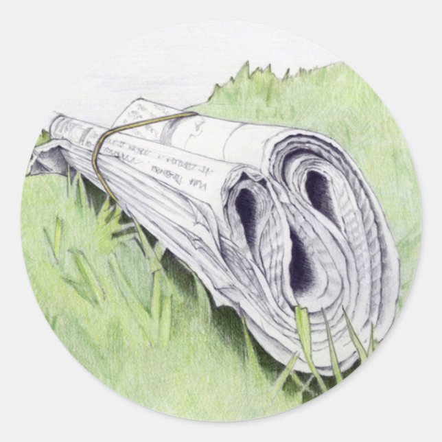 The News Sticker (Front)