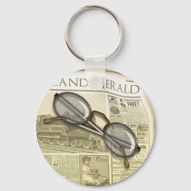 The Newspaper Keychains (Front)