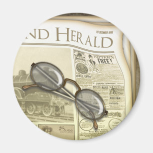 The Newspaper Round Magnets