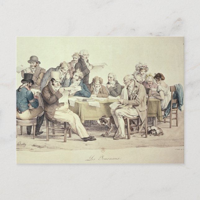 The Newspapers Postcard (Front)