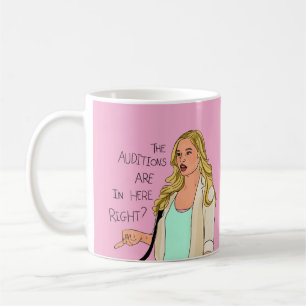 The Next Step 'The auditions are in here right?' Coffee Mug