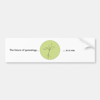 The NextGen Future/Past Bumper Sticker