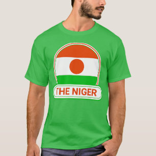 The Niger Country Badge The Niger Flag T-Shirt