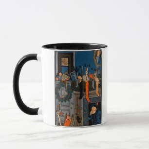 The Night Before Christmas, by Denlow, 1903 (colou Mug