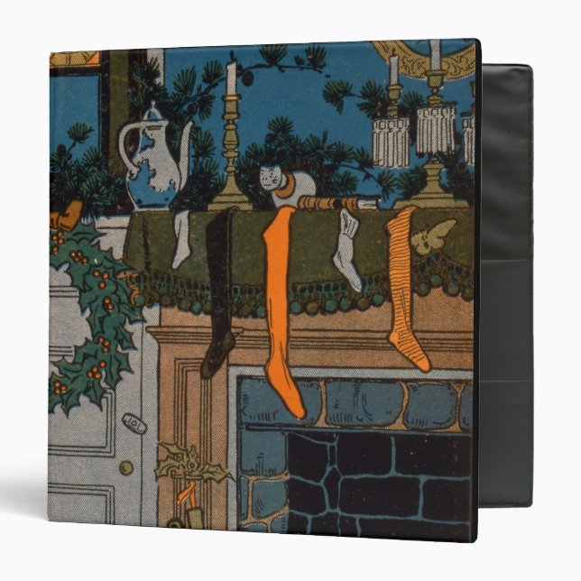 The Night Before Christmas by Denlow, 1903 (colour Binder (Front/Inside)