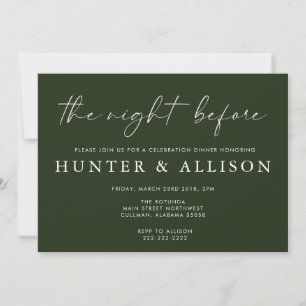 The Night Before   Invitation