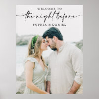 The Night Before Rehearsal Dinner Printed Poster