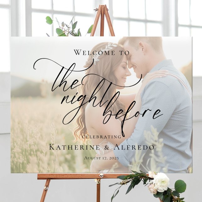 The Night Before Rehearsal elegant photo welcome Poster (Creator Uploaded)