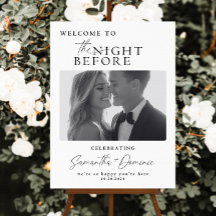 The Night Before, Wedding Rehearsal Dinner Welcome