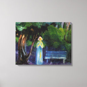 The Night by Aksel Johannessen Canvas Print