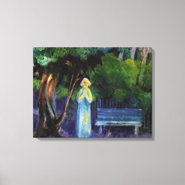 The Night by Aksel Johannessen Canvas Print (Front)