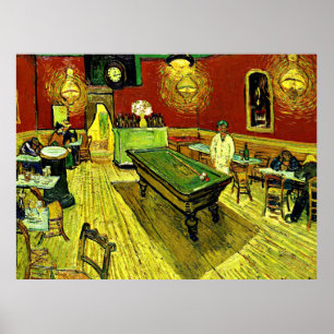 The Night Cafe by Vincent van Gogh Poster