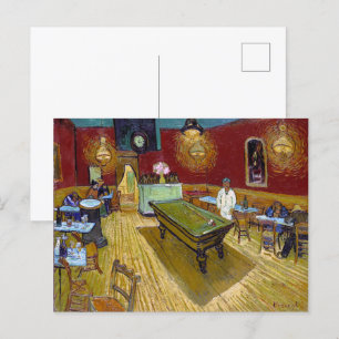 The Night Cafe   Van Gogh   Postcard