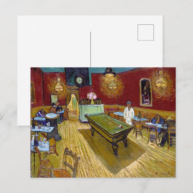 The Night Cafe | Van Gogh | Postcard (Front/Back)