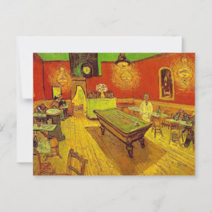 The Night Café Vincent van Gogh Artwork Postcard
