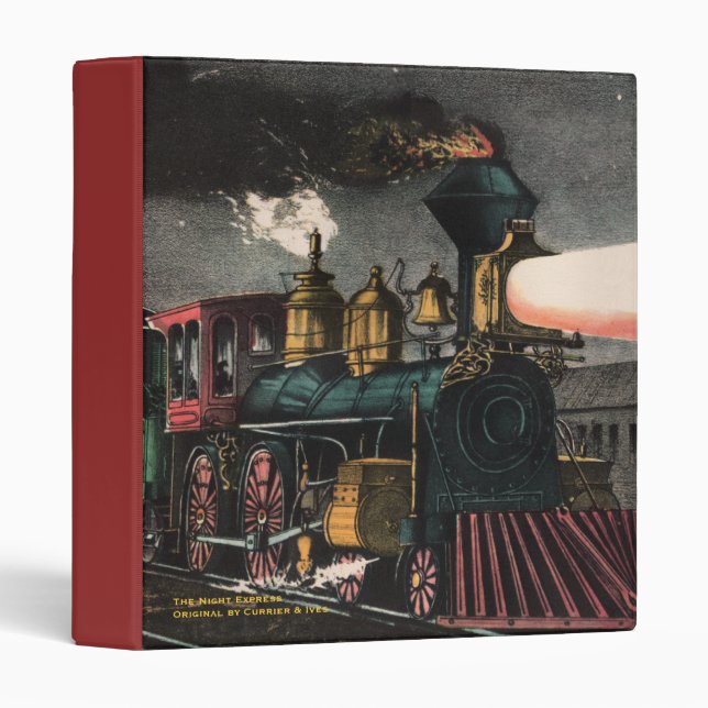 The Night Express Binder (Front/Spine)