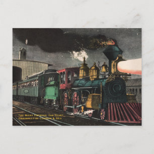 The Night Express Postcard