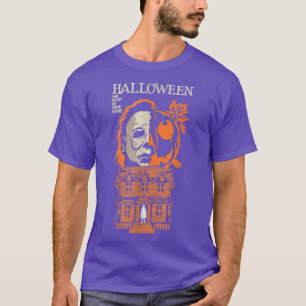The Night He Came Home Lazy Halloween Costume Horr T-Shirt