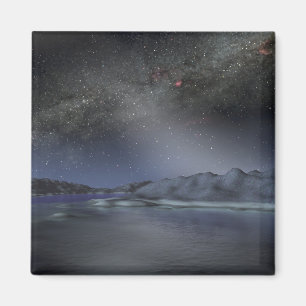 The night sky from a hypothetical alien planet 2 magnet