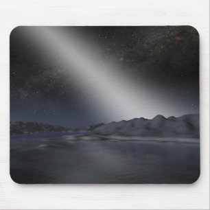 The night sky from a hypothetical alien planet mouse pad