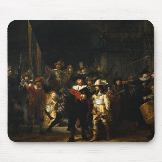 The Night Watch Mouse Pad (Front)
