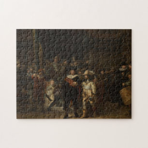 The Night Watch Rembrandt Baroque Masterpiece Jigsaw Puzzle