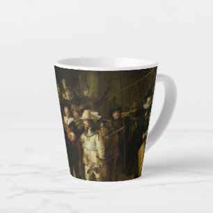 The Night Watch-Rembrandt Small Latte Mug