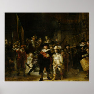 The Night Watch, Rembrandt van Rijn Poster