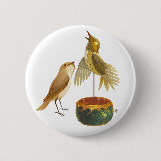 The Nightingale 2 Inch Round Button