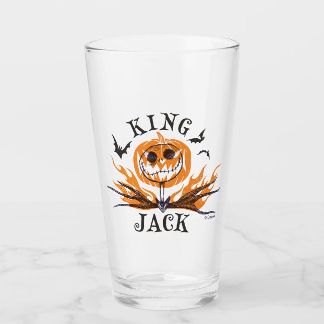 The Nightmare Before Christmas | King Jack Glass (Front)