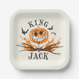 The Nightmare Before Christmas   King Jack Paper Plate